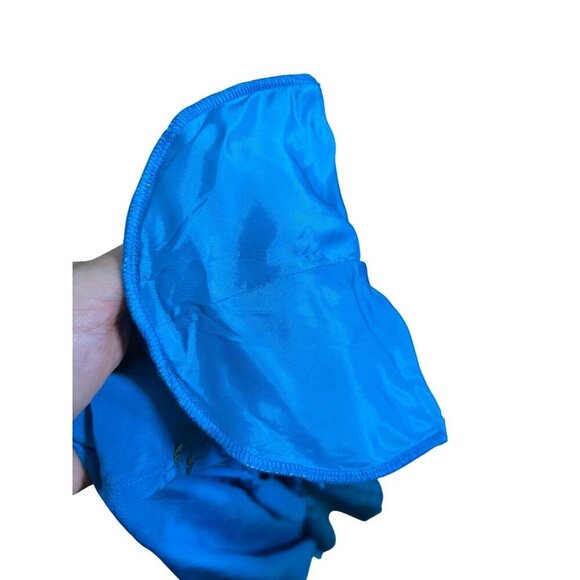 Diane Gilman Silk Sequin Top Blue 1X Glam Classic Tank Shimmer Artsy Workwear - Picture 11 of 14